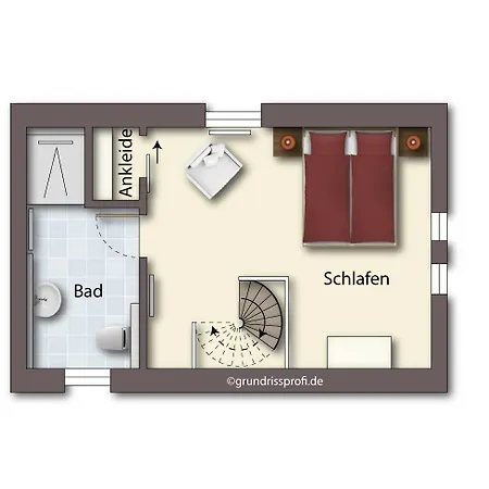 Апартаменты Brise Gartenhaus Brunnenstrasse App 06